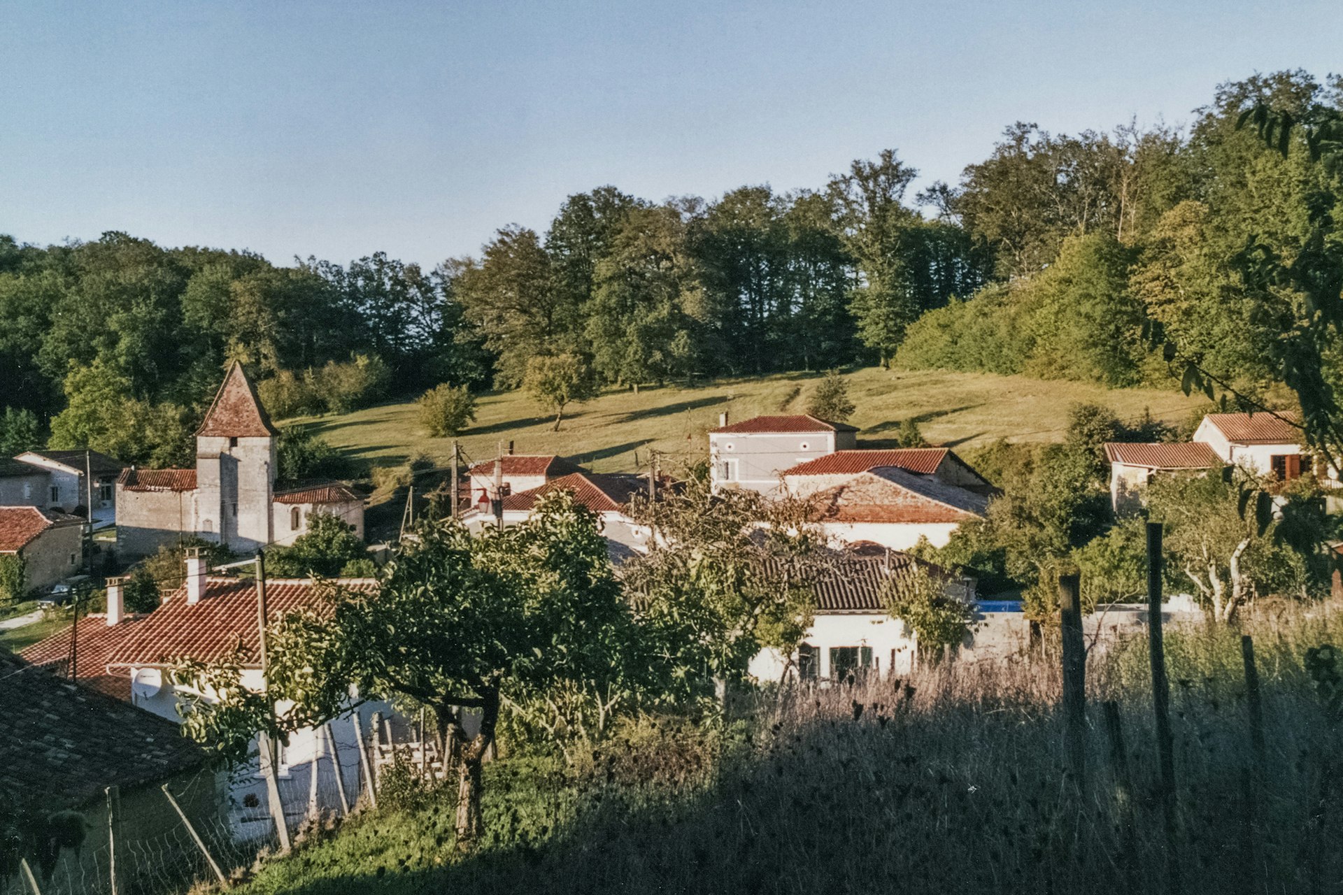Village dans la campagne du sud toulousain, près de Lherm
